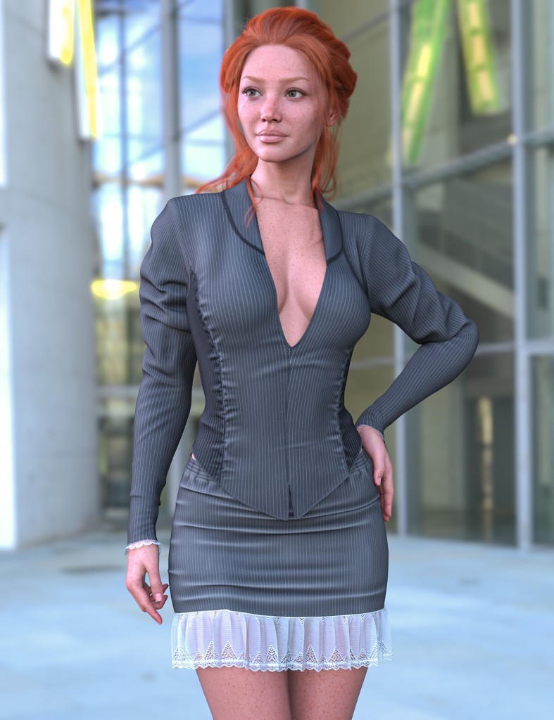 dForce Dainty Outfit For Genesis 9