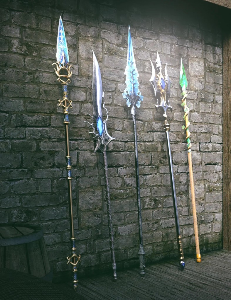 Fantasy Spear Collection 01