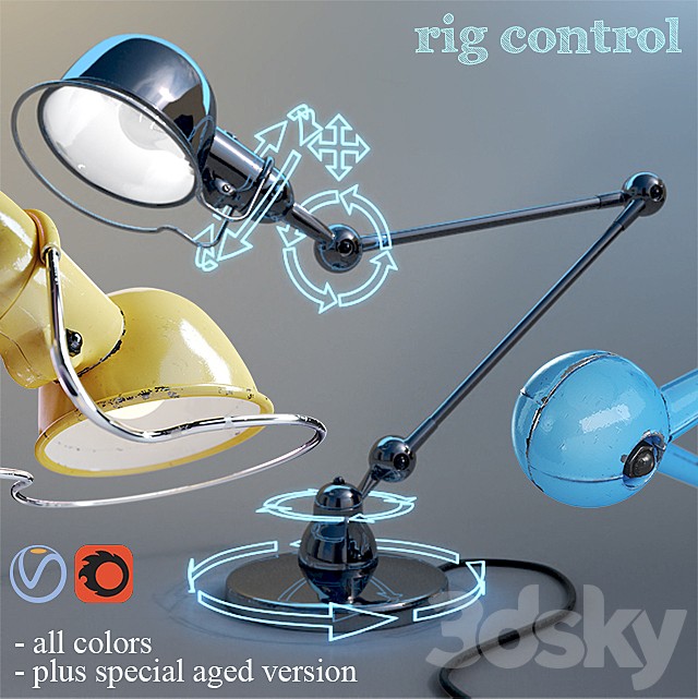 D6440 - Jielde table lamp