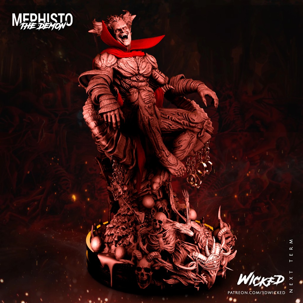 Mephisto 3D Model STL Print