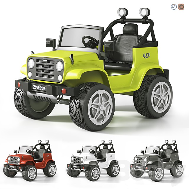 Children's toy car Jeep ZP (4 colors)