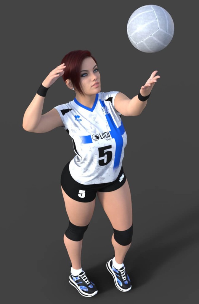 MD Volleyball Uniform Greece for GF8