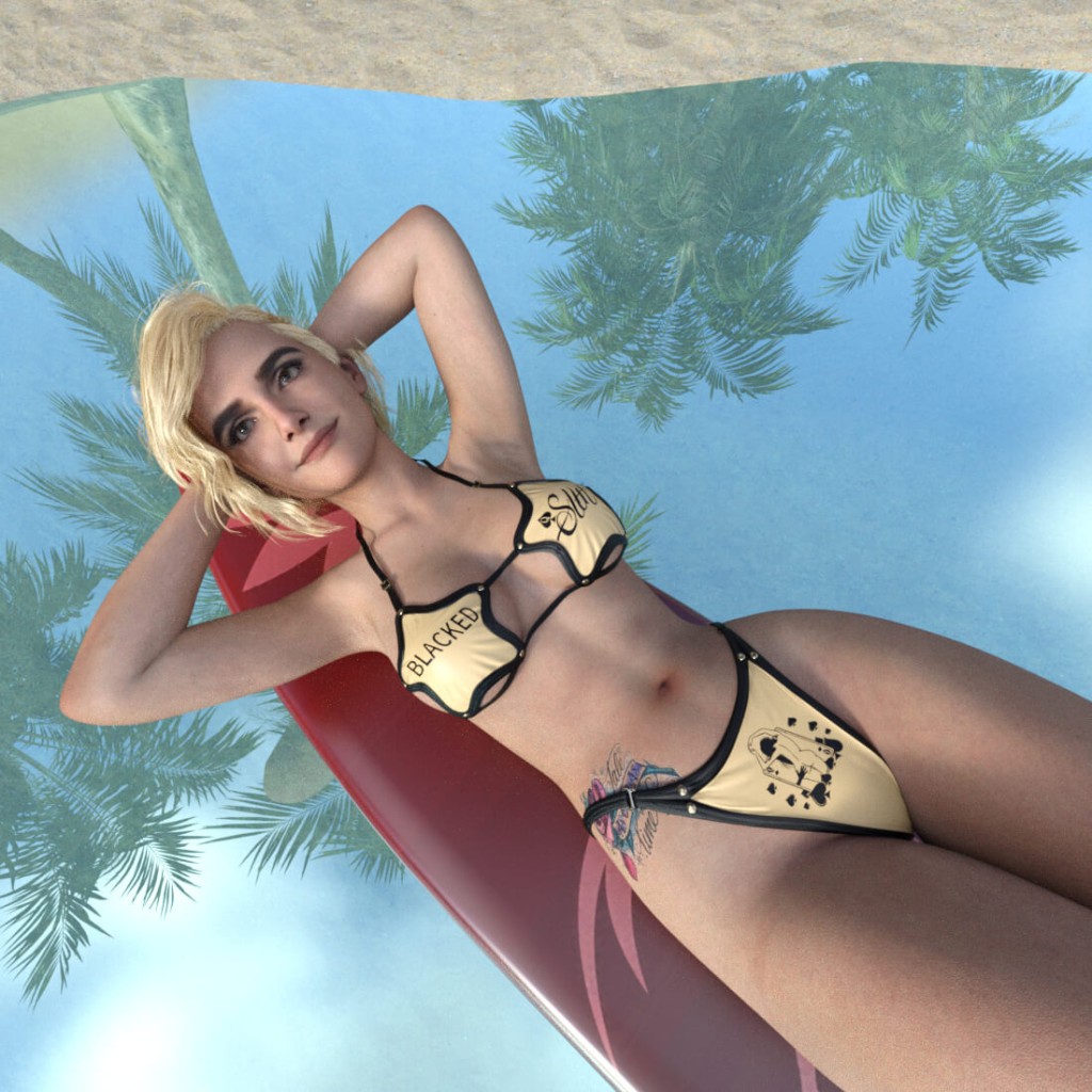 QOS Bikini Lie 2 on XF Bikini Stars for G8F