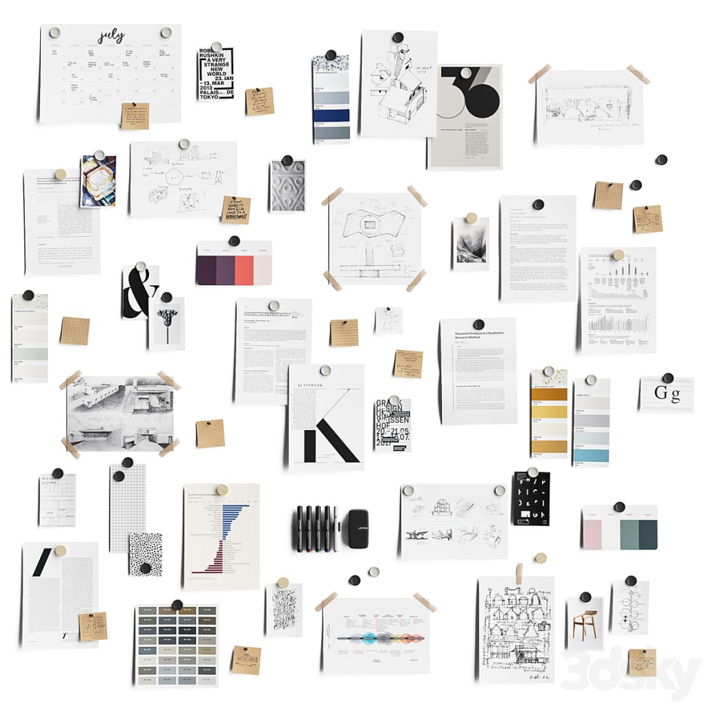 Moodboard Stickers Set 1