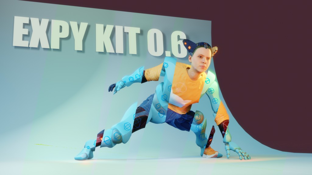 Expy Kit - import, convert, export Characters in blender