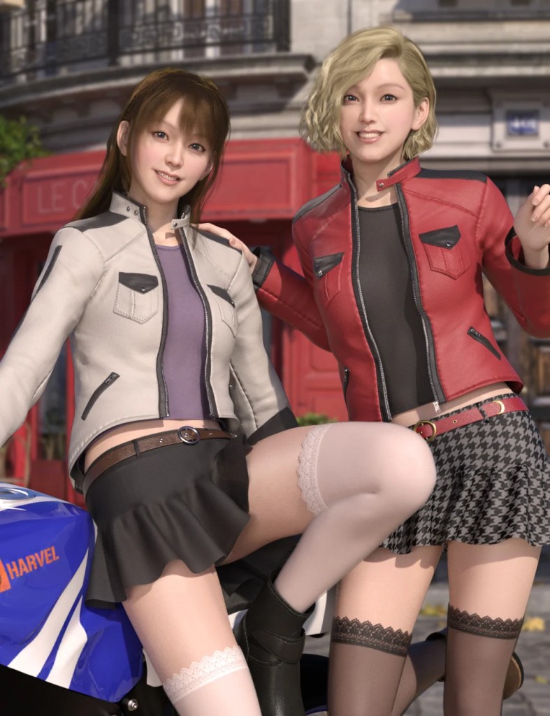 SVM's Rider Outfit for Genesis 9, 8.1, and 8 Female