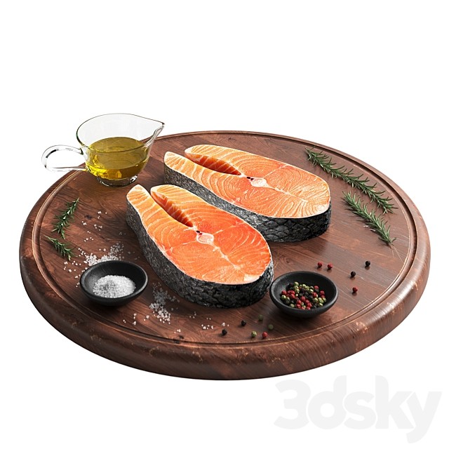 Fresh salmon