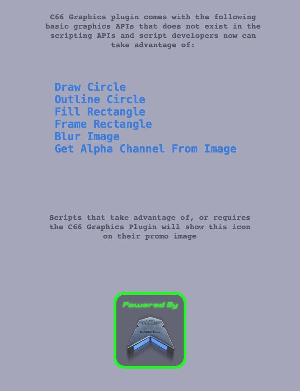 C66 Graphics Plug-in