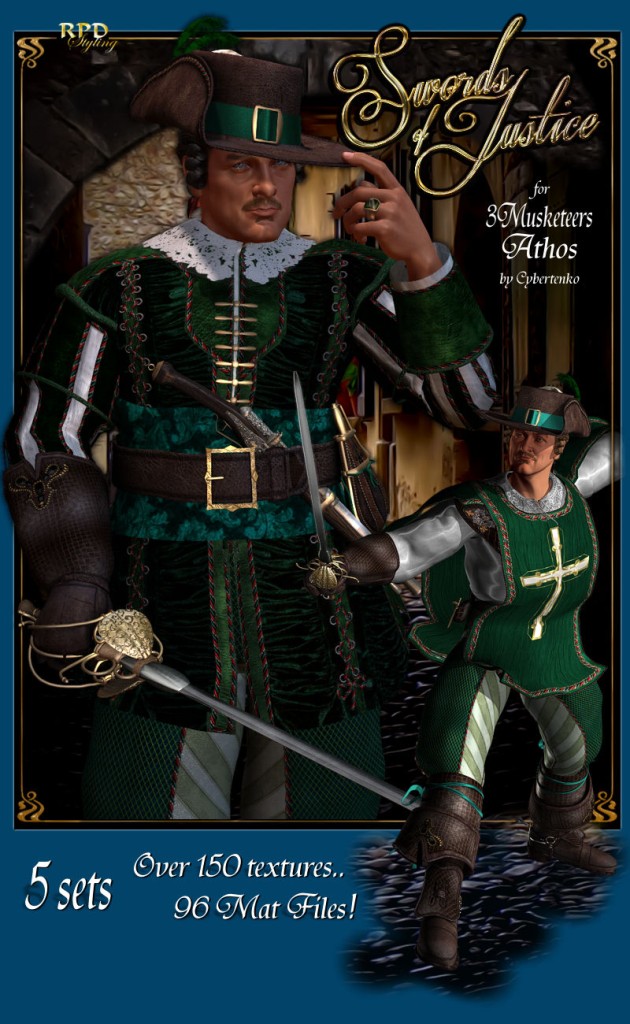 SWORDS Of JUSTICE - 3Musketeers-Athos