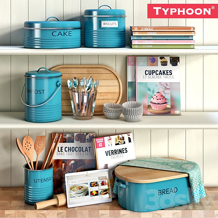 Typhoon Vintage Kitchen Blue