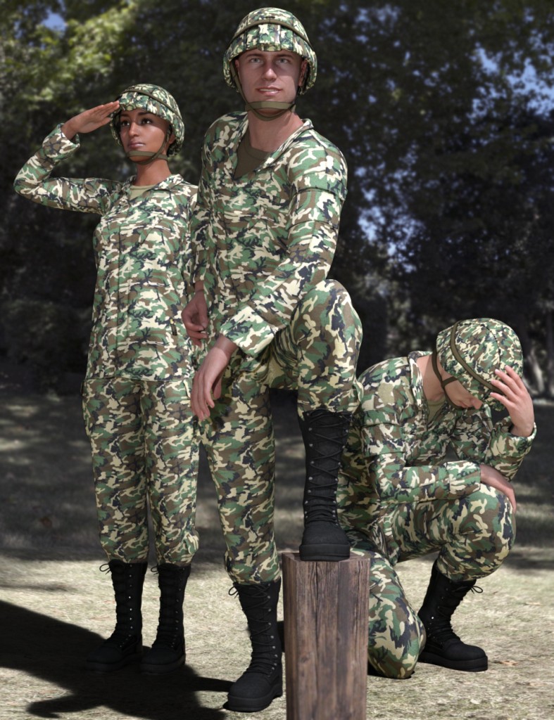 Duty and Honor Poses for Genesis 8