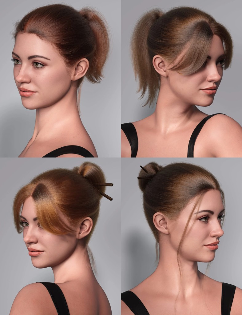 dForce Strand-Based Build Your Updo Mega Hair Pack Office Style Expansion