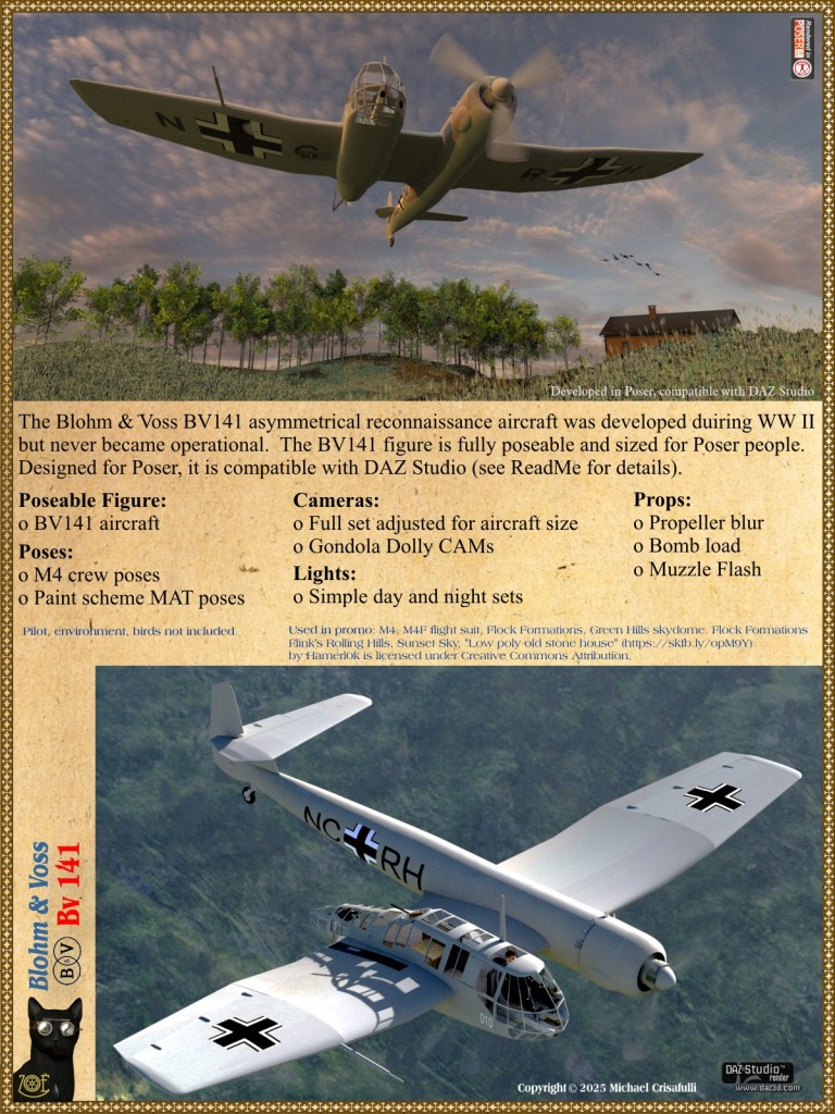 BV141 Asymmetrical Reconnaissance Aircraft