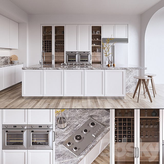 Kitchen L'ORIGINE Aeterna (vray GGX, corona PBR)