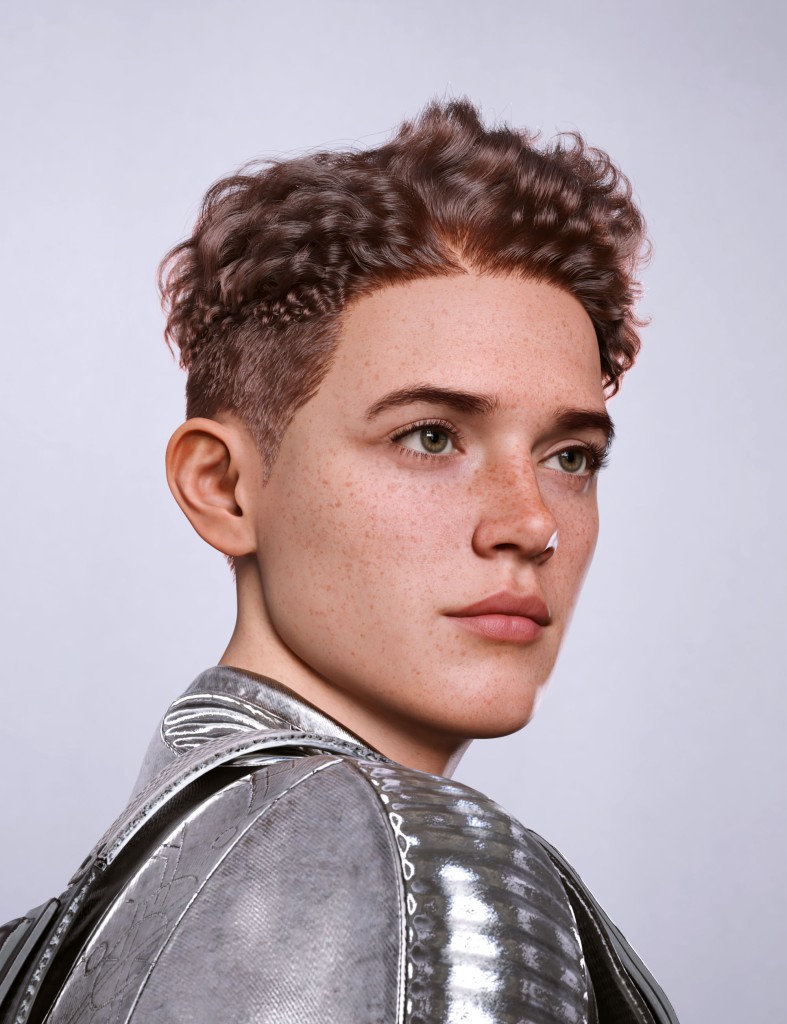 AK Youthful Hair for Genesis 9