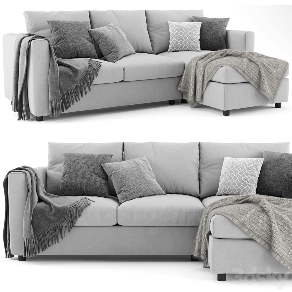Ikea Finnala Chaise Longue Sofa