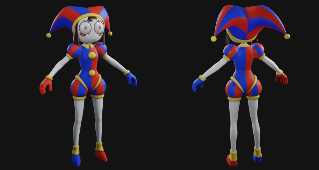 Pomni (FN) Premium for Blender 5.x