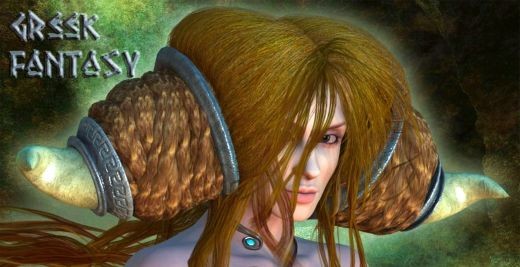 Greek Fantasy Hair