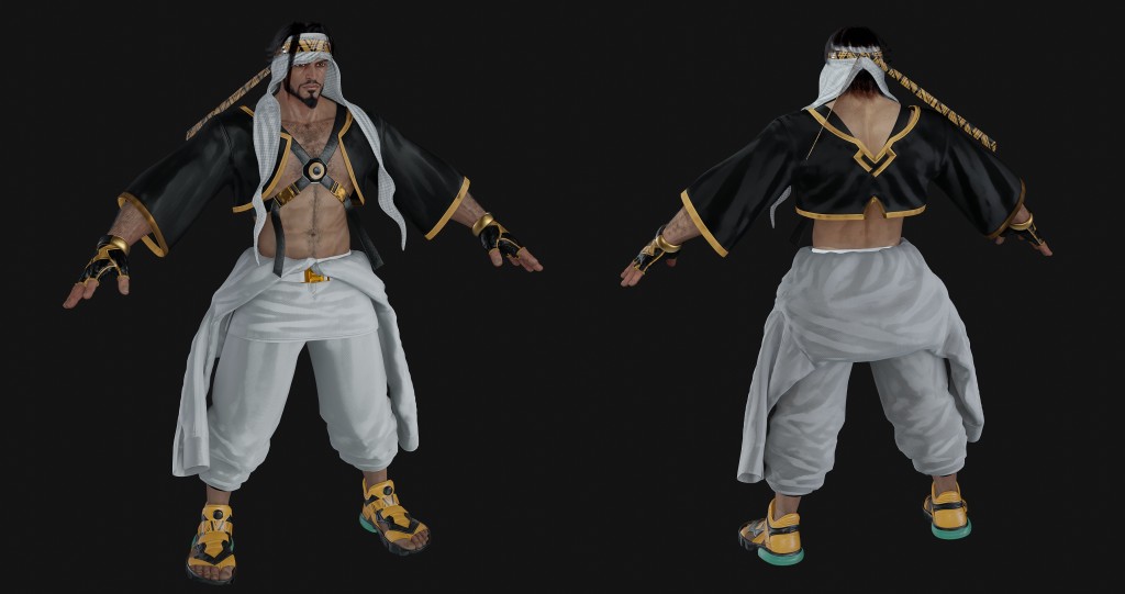 Rashid (S1) Premium for Blender 3