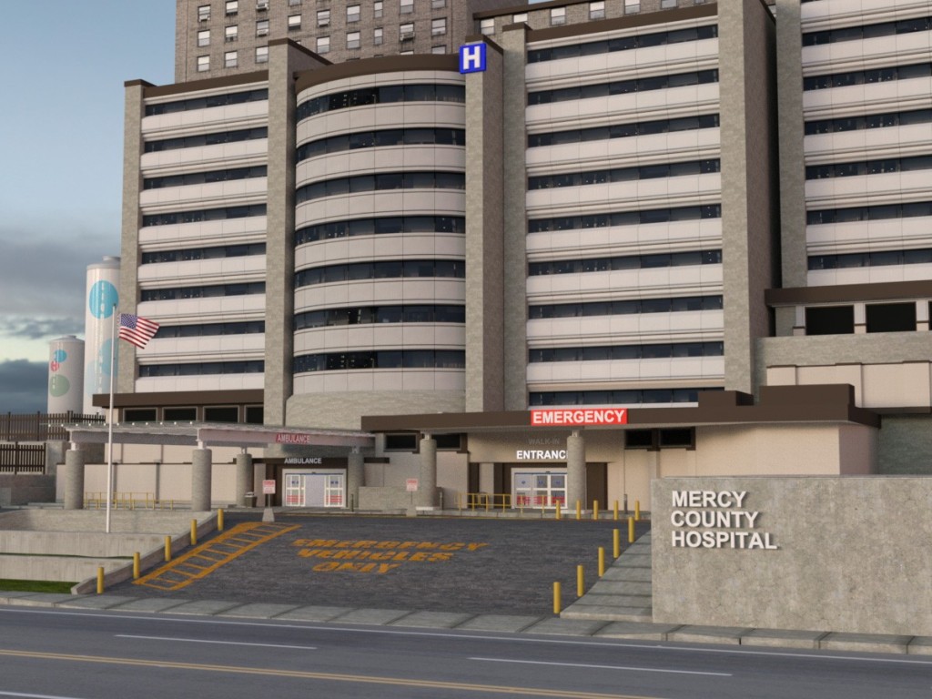 1stB Emergency Hospital iRay & 3DL