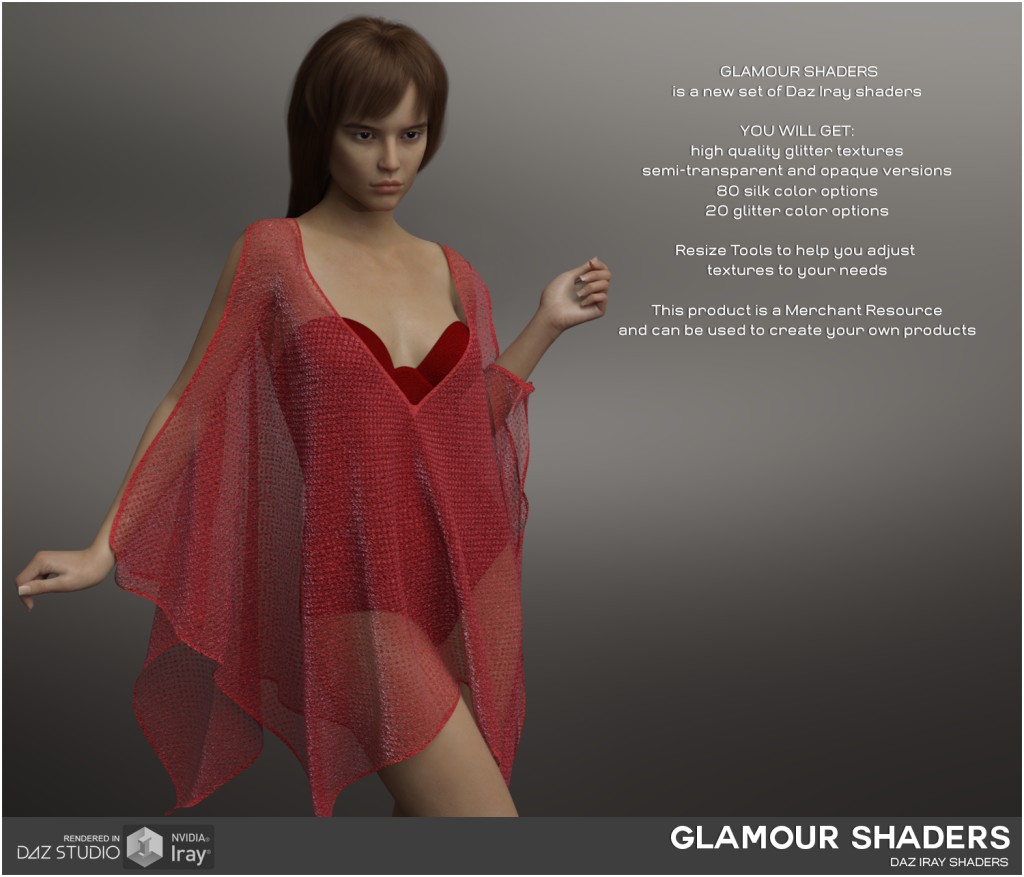 Daz Iray - Glamour Shaders