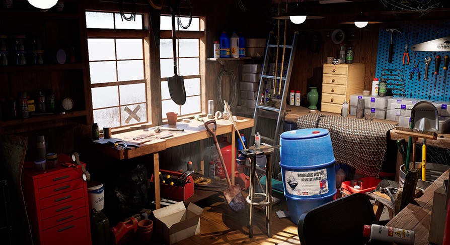 Abandoned shed UE5.5