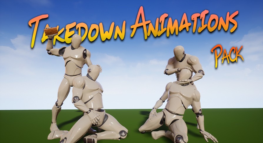 Takedown Animations Pack UE5.1