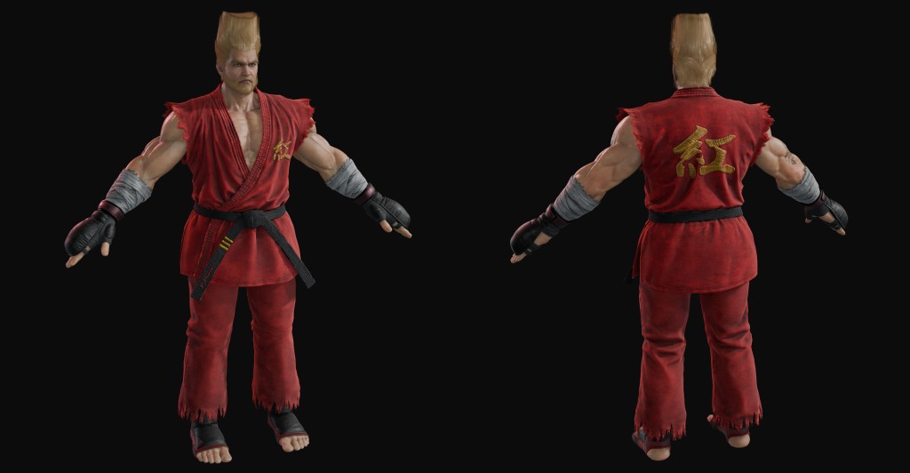 Tekken 8 Paul Phoenix S5 Basic for Blender 4.x