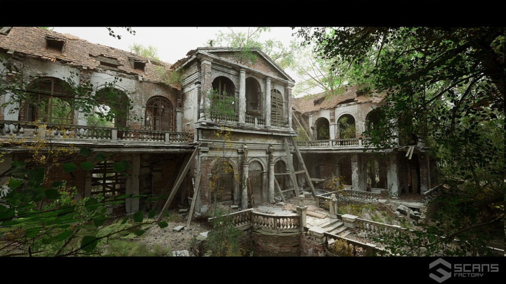 [SCANS] Abandoned Manor – Ruins in a Dark Wood