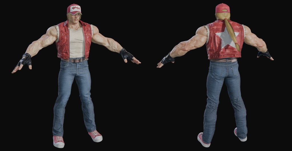 Terry Bogard (SFVI) S1 Premium for Blender 4.x