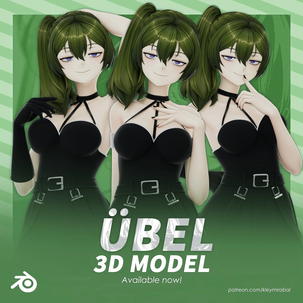 Ubel Model (T Pose + Outfit Variations)
