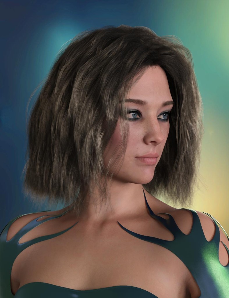 Harper Hair For Genesis 9 and 8