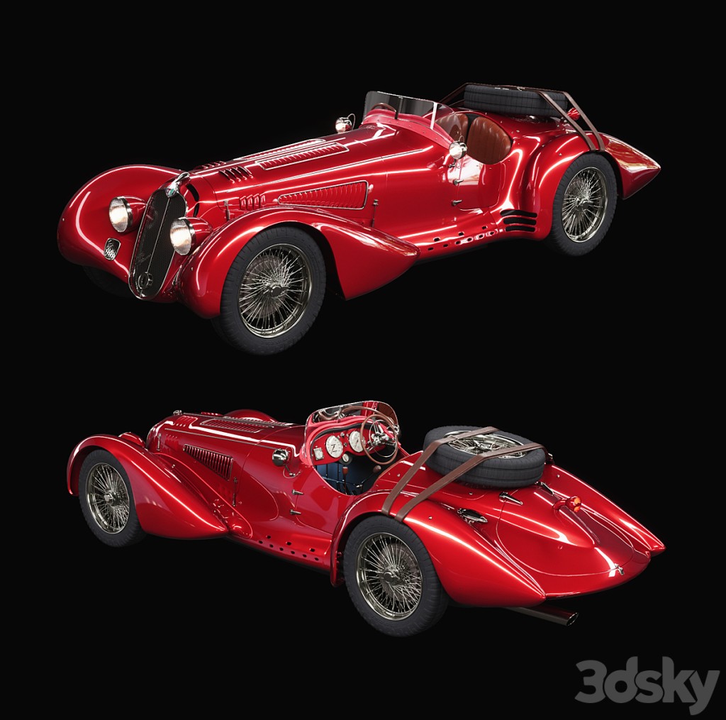 Alfa Romeo 8C 2900B Mille Miglia Roadster