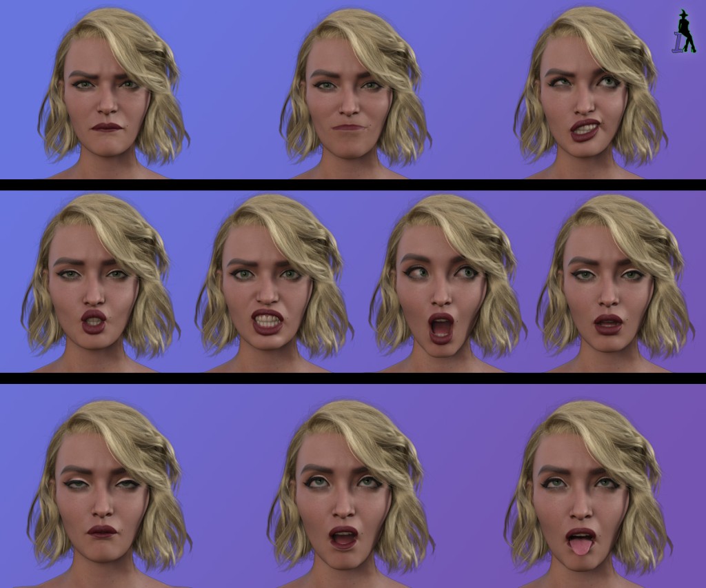 Facial Expressions 2 G8.1F