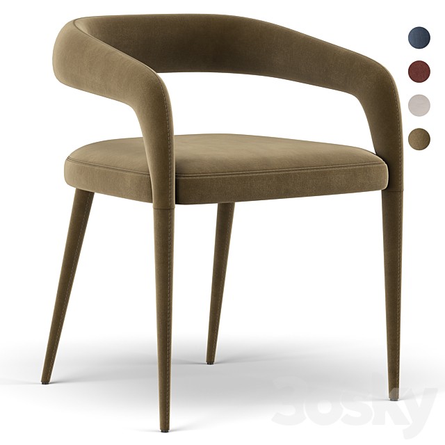 Lisette Gray Dining Chair