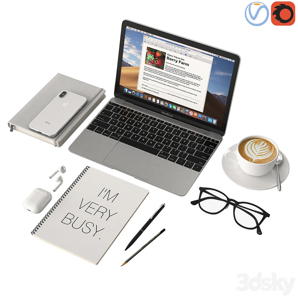 Workspace white
