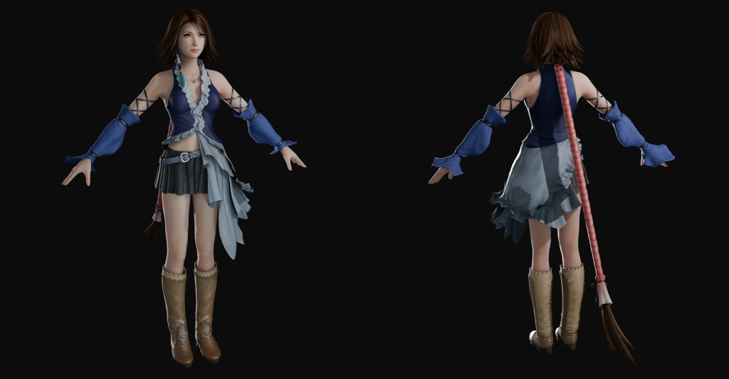 Yuna (Songstress) Premium for Blender 4.x
