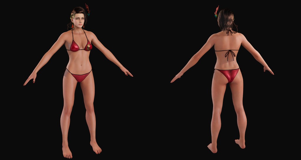 Tekken 8 Azucena S3 Premium for Blender 3