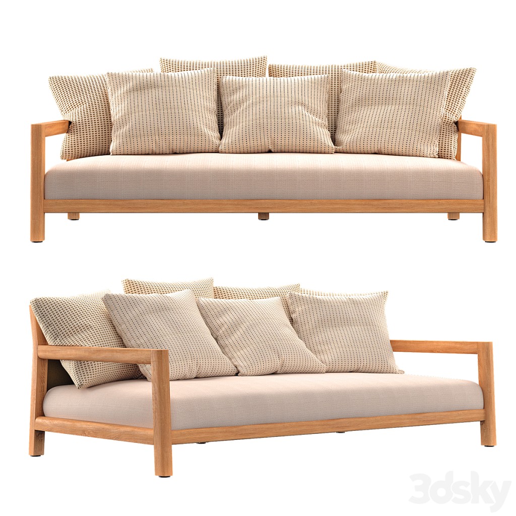 PABLO OUTDOOR Garden sofa By B&B Italia Outdoor