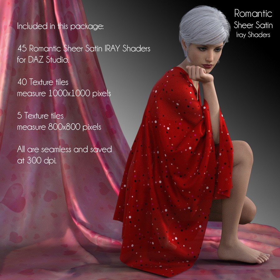 Romantic Sheer Satin Iray Shaders