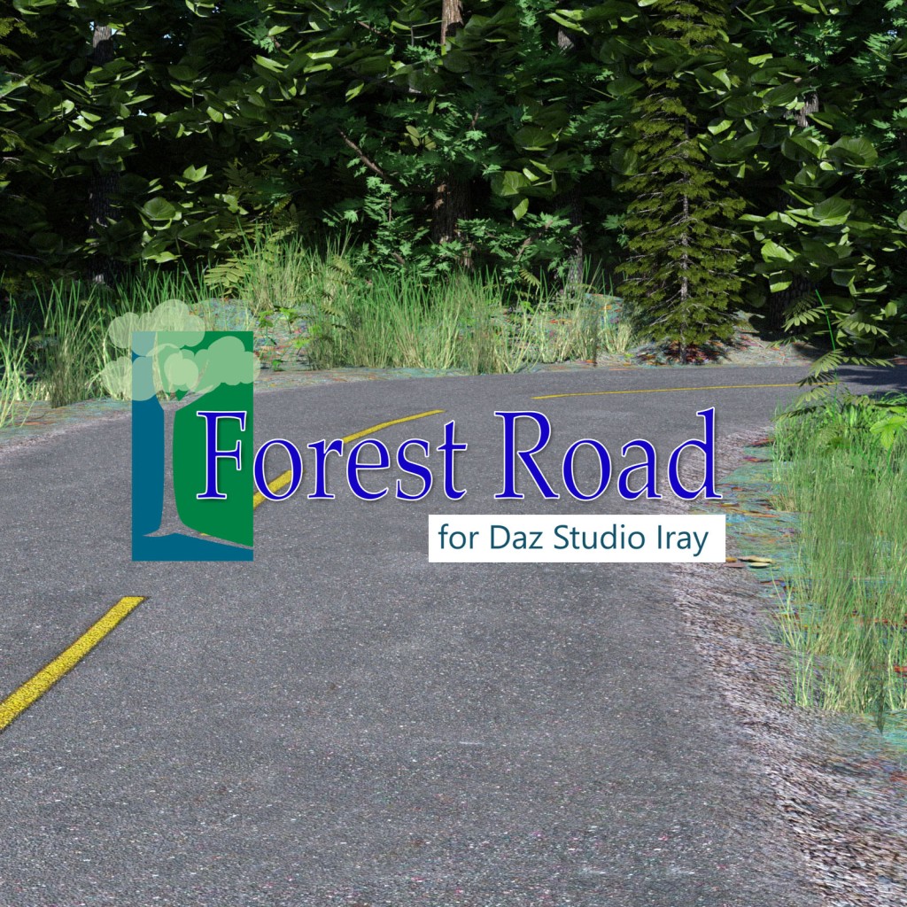 Forest Road for Daz Iray 3D Models kashyyyk