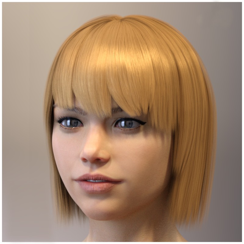 SD Hair for Genesis 8 Female