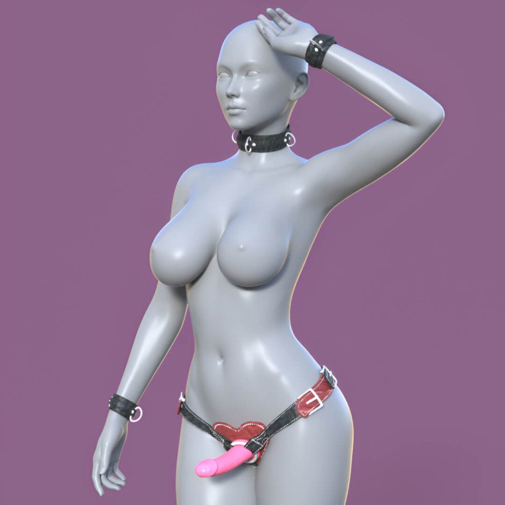 Naughty GF Set for Genesis 8 Female