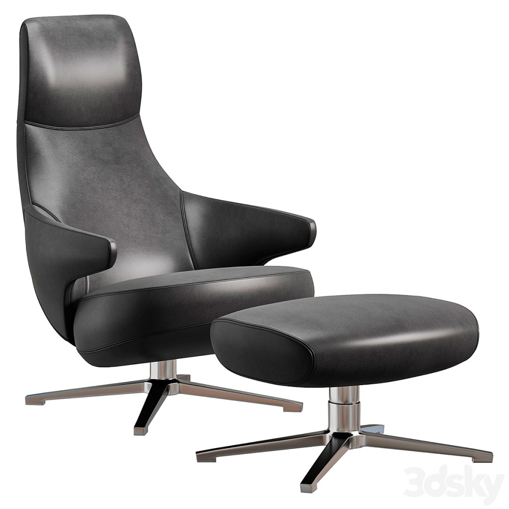 JAY LOUNGE armchair by Poltrona Frau