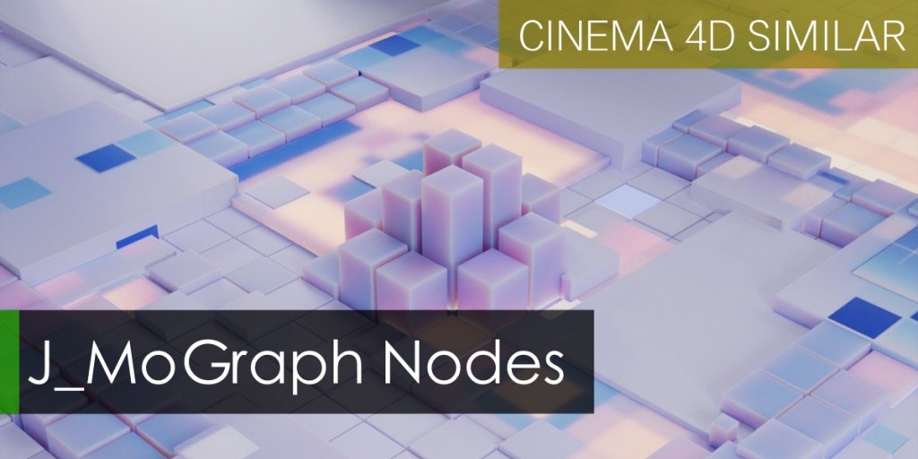 J-Mograph Geometry Nodes For Clone Motion Graphics