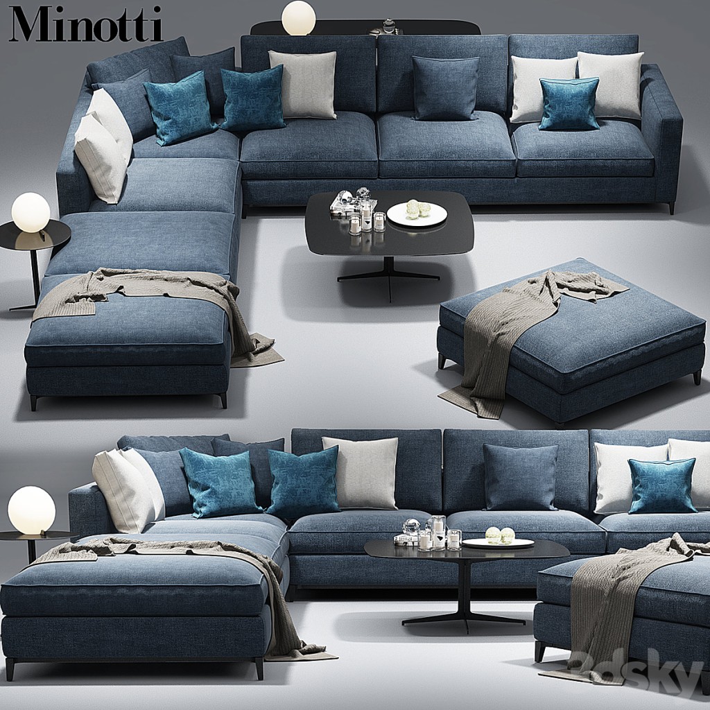 Minotti Andersen sofa _CLYFFORD_Modular sofa