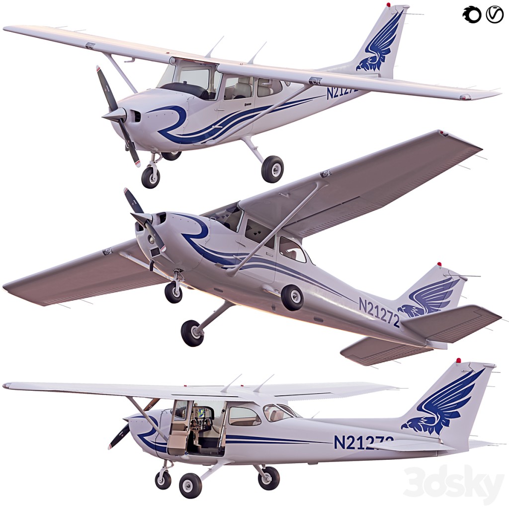 Cessna 172 light aircraft