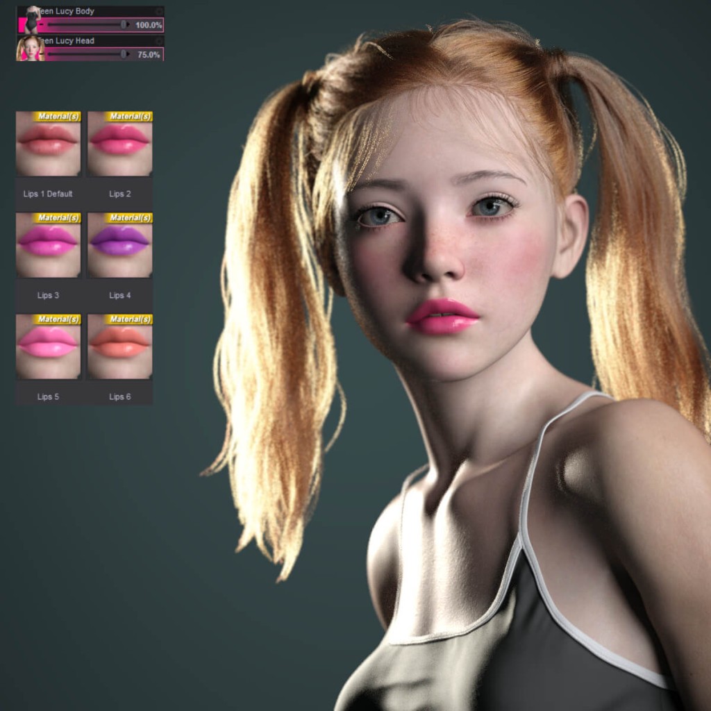 Teen Lucy for Genesis 9