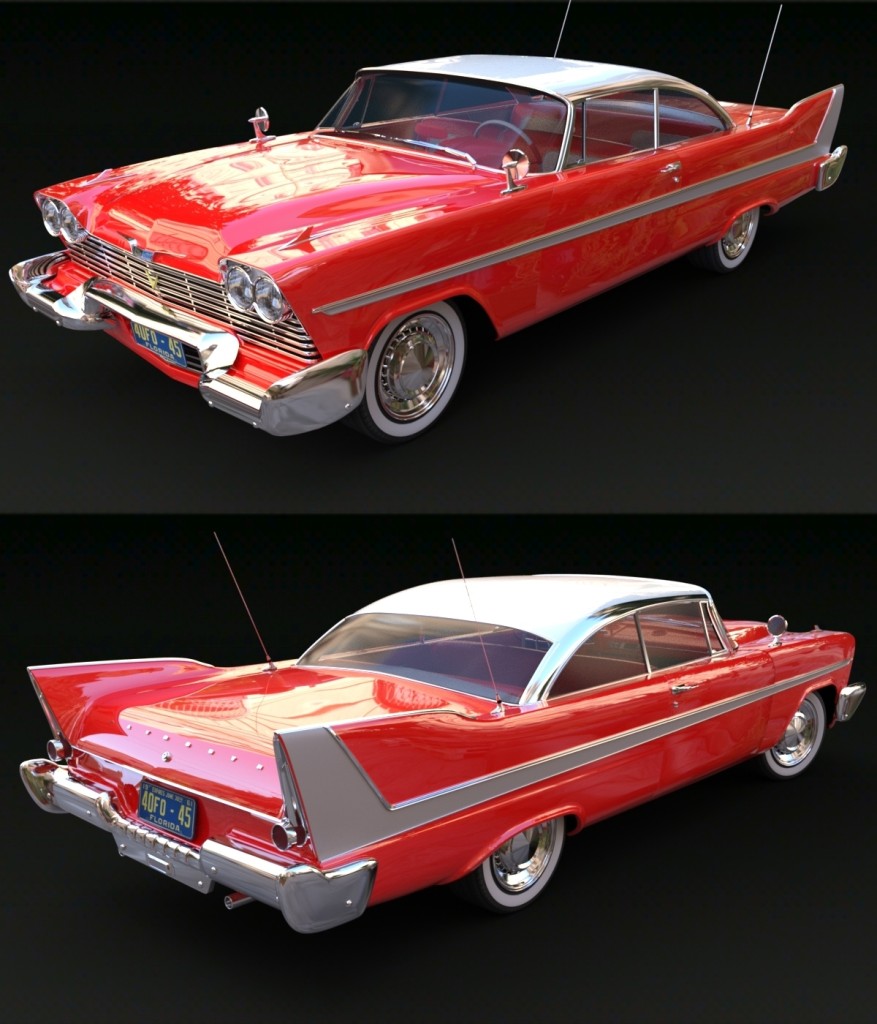 PLYMOUTH FURY 1958 for DAZ Studio