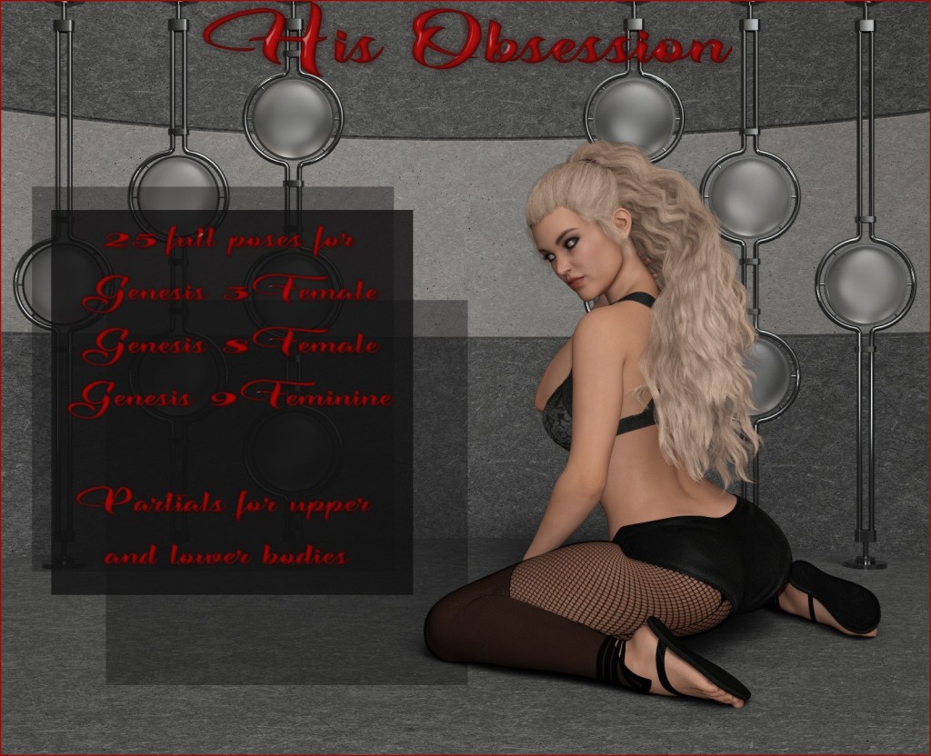 His Obsession - Poses G9F-G8F-G3F